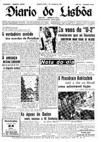 Quarta,  1 de Junho de 1960