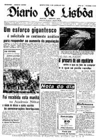 Quinta,  2 de Junho de 1960