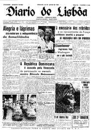 Domingo, 26 de Junho de 1960 (1ª edição)