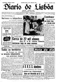 Segunda, 27 de Junho de 1960 (2ª edição)