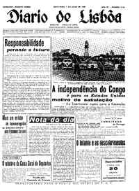 Sexta,  1 de Julho de 1960 (2ª edição)