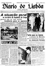 Segunda, 11 de Julho de 1960 (1ª edição)