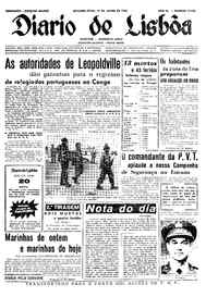 Segunda, 18 de Julho de 1960 (2ª edição)