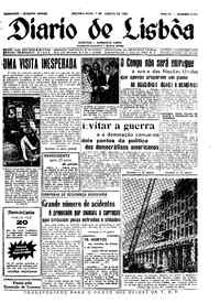 Segunda,  1 de Agosto de 1960