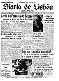 Segunda, 15 de Agosto de 1960 (2ª edição)