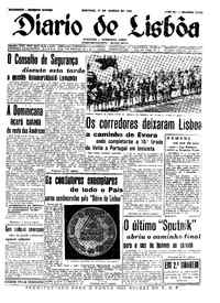 Domingo, 21 de Agosto de 1960 (1ª edição)