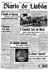 Domingo, 21 de Agosto de 1960 (2ª edição)