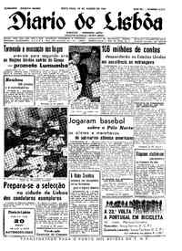 Sexta, 26 de Agosto de 1960