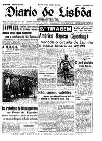 Sábado, 27 de Agosto de 1960 (2ª edição)