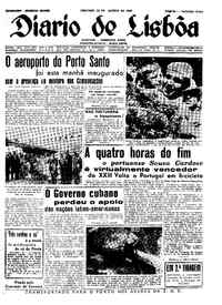 Domingo, 28 de Agosto de 1960 (1ª edição)