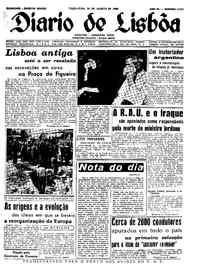 Terça, 30 de Agosto de 1960