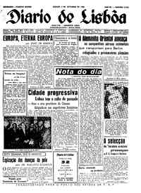 Sábado,  3 de Setembro de 1960