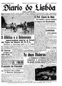 Domingo,  4 de Setembro de 1960 (2ª edição)