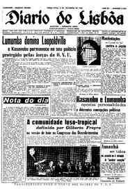 Terça,  6 de Setembro de 1960