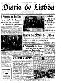 Quarta,  7 de Setembro de 1960