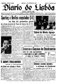 Domingo, 11 de Setembro de 1960 (1ª edição)