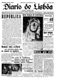 Terça,  4 de Outubro de 1960