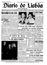 Sexta,  7 de Outubro de 1960 (1ª edição)