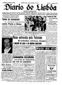 Segunda, 10 de Outubro de 1960