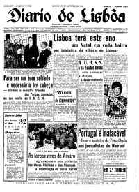 Sábado, 29 de Outubro de 1960 (1ª edição)