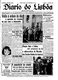 Quarta,  2 de Novembro de 1960