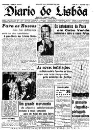 Domingo,  6 de Novembro de 1960 (1ª edição)