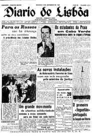 Domingo,  6 de Novembro de 1960 (2ª edição)