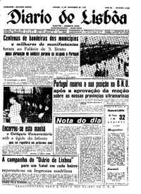 Sábado, 12 de Novembro de 1960 (1ª edição)