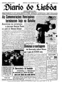 Domingo, 13 de Novembro de 1960 (2ª edição)