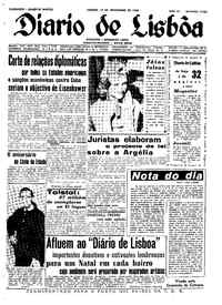 Sábado, 19 de Novembro de 1960 (1ª edição)