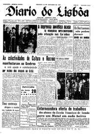 Domingo, 20 de Novembro de 1960 (1ª edição)