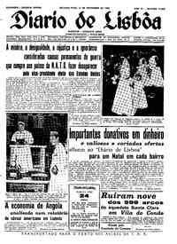 Segunda, 21 de Novembro de 1960 (2ª edição)