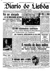 Quarta, 23 de Novembro de 1960