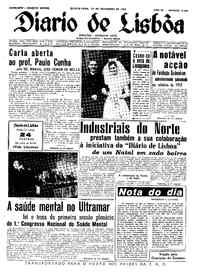 Quinta, 24 de Novembro de 1960