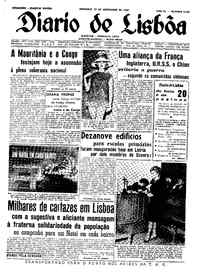 Domingo, 27 de Novembro de 1960 (2ª edição)