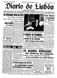 Terça, 29 de Novembro de 1960