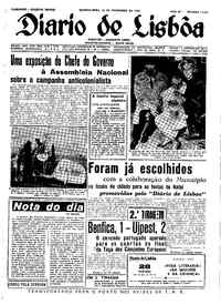 Quarta, 30 de Novembro de 1960 (2ª edição)