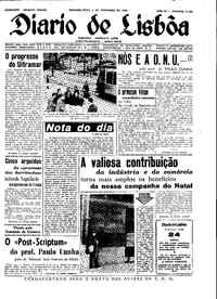 Segunda,  5 de Dezembro de 1960