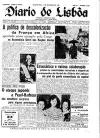 Quarta,  7 de Dezembro de 1960 (2ª edição)