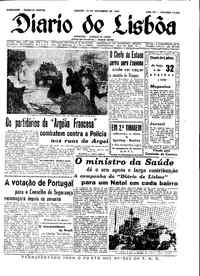 Sábado, 10 de Dezembro de 1960 (1ª edição)