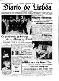 Terça, 13 de Dezembro de 1960