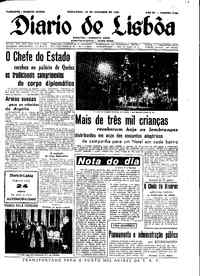 Sexta, 23 de Dezembro de 1960