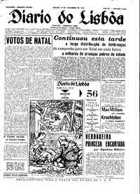 Sábado, 24 de Dezembro de 1960