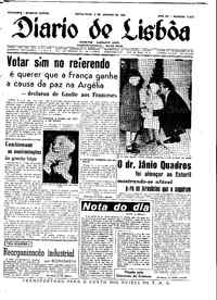 Sexta,  6 de Janeiro de 1961