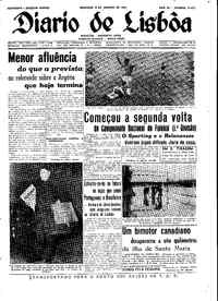 Domingo,  8 de Janeiro de 1961 (1ª edição)