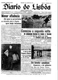 Domingo,  8 de Janeiro de 1961 (2ª edição)