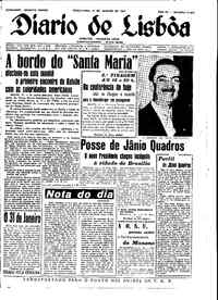 Terça, 31 de Janeiro de 1961 (2ª edição)