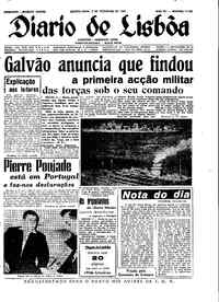 Quinta,  2 de Fevereiro de 1961 (1ª edição)