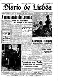 Sábado, 11 de Fevereiro de 1961 (1ª edição)