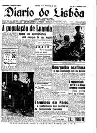 Sábado, 11 de Fevereiro de 1961 (2ª edição)